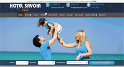 Desktop Screenshot of hotel-savoia.com